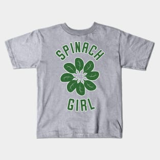 Spinach Girl Ring Of Leaves I Kids T-Shirt